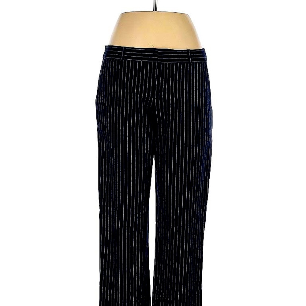 Banana republic wide leg, pinstripe, high-rise pants, size 10